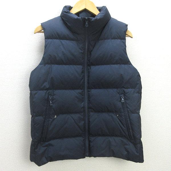 C□ユニクロ/UNIQLO 311-080872 撥水 ダウンベスト【L】紺/MENS/19