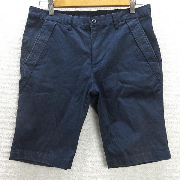 D□ビームス/BEAMS GOLF ゴルフハーフパンツ ストレッチ【46】紺/MENS