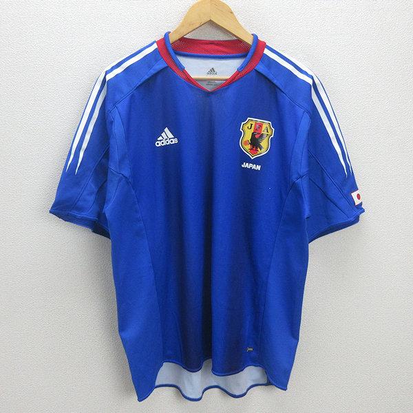 G□アディダス/adidas 日本代表/ドライTシャツ JD1005【O】青/men's/72