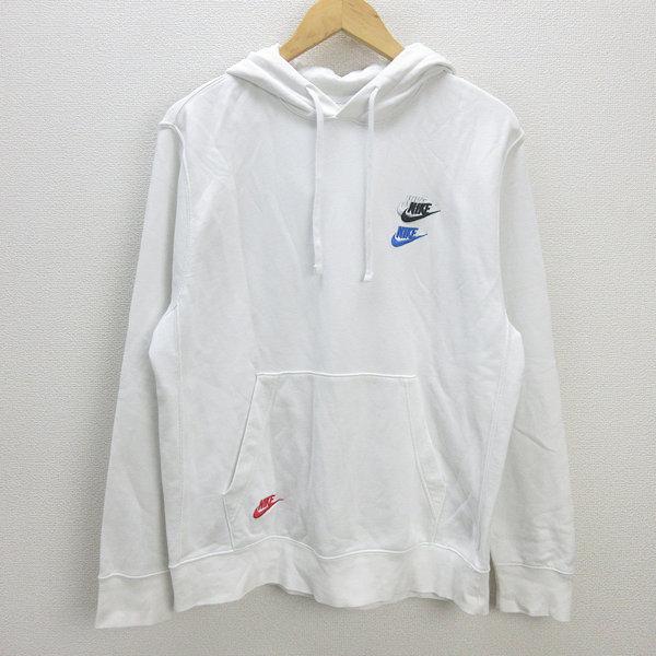 G□ナイキ/NIKE プルオーバーフーディパーカー/DD4667-100【L】白