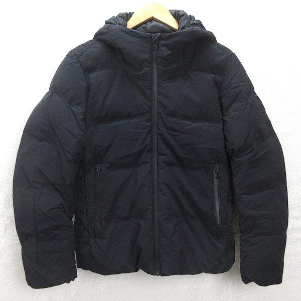 U□ユニクロ/UNIQLO シームレスダウンパーカ/311-419989【S】黒/men's