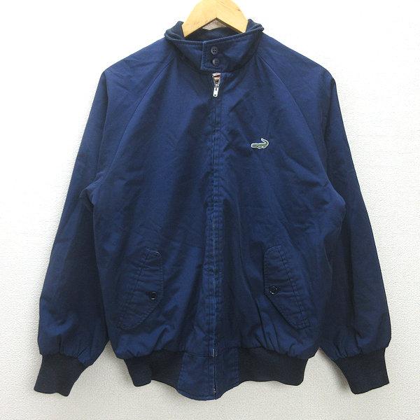 G□クロコダイル/CROCODILE スイングトップ/ジャケット【L】紺/men's