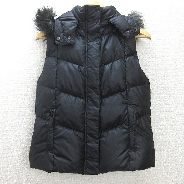 U□ユニクロ/UNIQLO プレミアムダウンベスト/217-059158【XL】黒