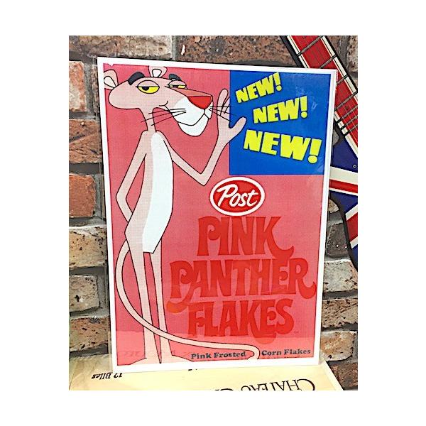 Pink Panther グッズ アメリカン雑貨 台紙付きポスター ピンクパンサー 壁飾り La0003 アメリカン雑貨 インテリア 1985 通販 Yahoo ショッピング