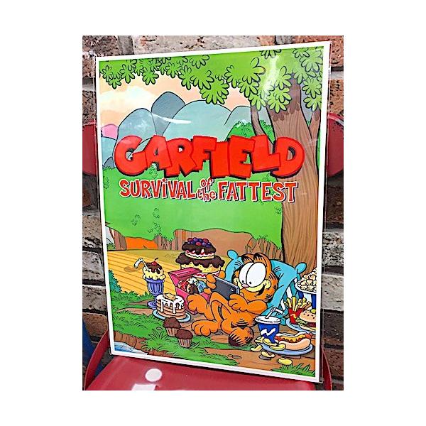 Garfield ガーフィールド グッズ 台紙付きポスター 壁飾り La0037 アメリカン雑貨 インテリア 1985 通販 Yahoo ショッピング