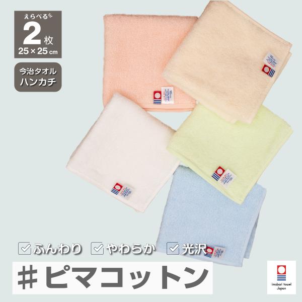 今治タオル（imabari towel） ラッピング 無料 タオルハンカチ 2枚