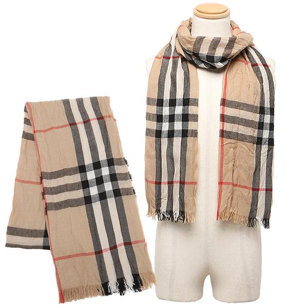 訳ありアウトレット バーバリー マフラー ベージュ メンズ レディース Burberry 2310c ラッピング不可商品 1007 １ One 通販 Yahoo ショッピング
