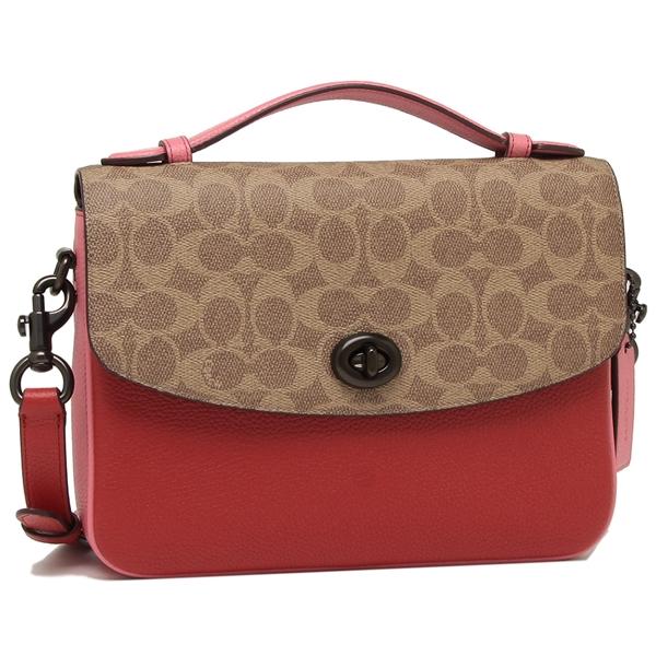 コーチ ショルダーバッグ レディース Coach V5p22 カーキ レッド Co V5p22 １ One 通販 Yahoo ショッピング