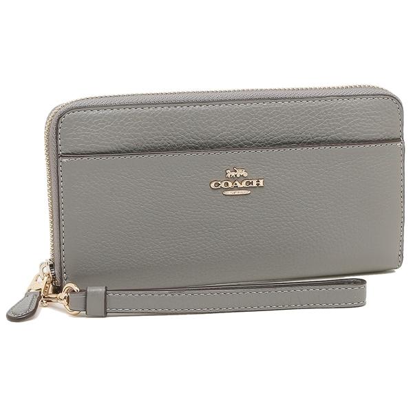 コーチ 長財布 アウトレット レディース Coach 6643 Imhgr グレー Co F6643 Imhgr １ One 通販 Yahoo ショッピング