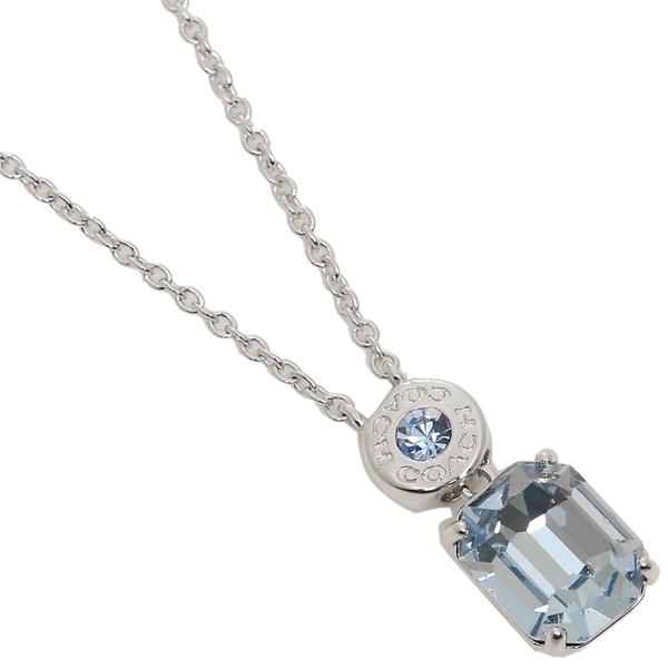 コーチ ネックレス アクセサリー アウトレット レディース Coach F Svbl ブルー シルバー Co F Svbl １ One 通販 Yahoo ショッピング