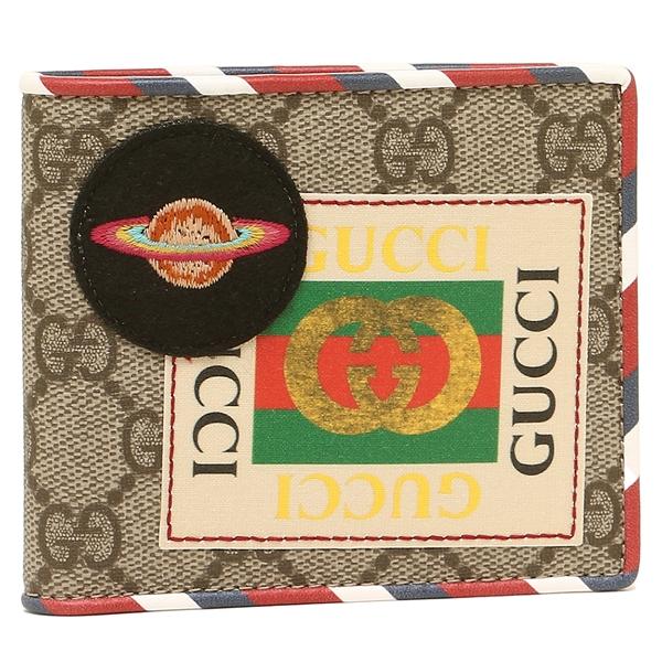 グッチ 折財布 メンズ メンズ Gucci 二つ折り財布 K9gqt 89 ベージュ マルチカラー マルチカラー Gu k9gqt89 １ One
