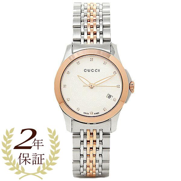 グッチ 時計 レディース Gucci Ya Gタイムレス 腕時計 ウォッチ シルバー ゴールド ホワイトパール Gu Ya １ One 通販 Yahoo ショッピング