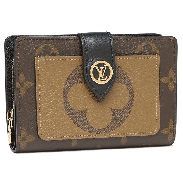 返品ok ルイヴィトン 二つ折り財布 ポルトフォイユジュリエット モノグラム ブラウン レディース Louis Vuitton M Lv M １ One 通販 Yahoo ショッピング