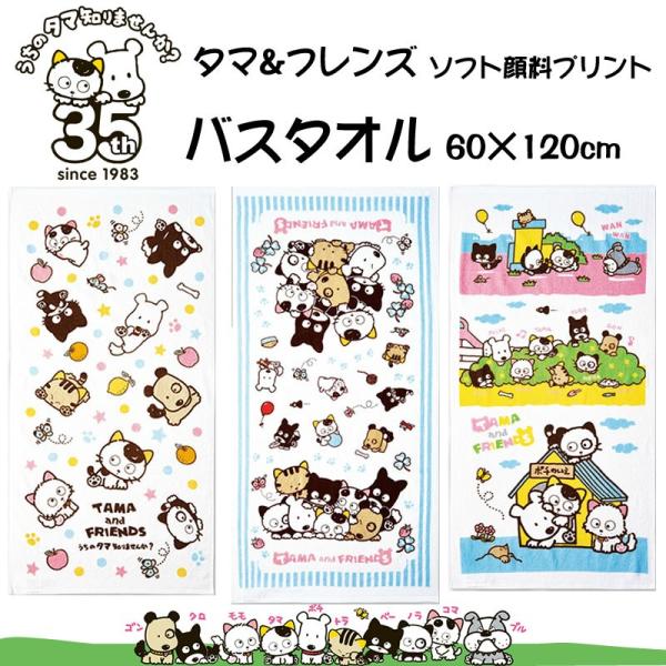 タマ&フレンズ　うちのタマ知りませんか　フェイスタオル　泉州タオル　10種類 タマ&フレンズ うちのタマ知りませんか フェイスタオル 泉州