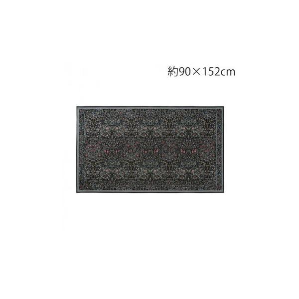 �쓇�D���Z���R�� Morris Design Studio �u���b�N�\�[�� �}�b�g 90×152cm FH1712 BK �u���b�N