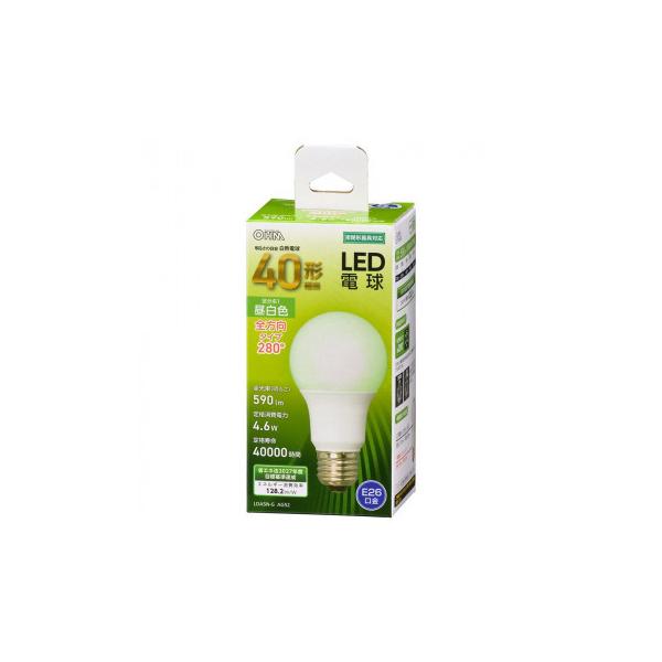 OHM LED�d�� A�` E26 40�`���� �S���� �����F LDA5N-G AG52