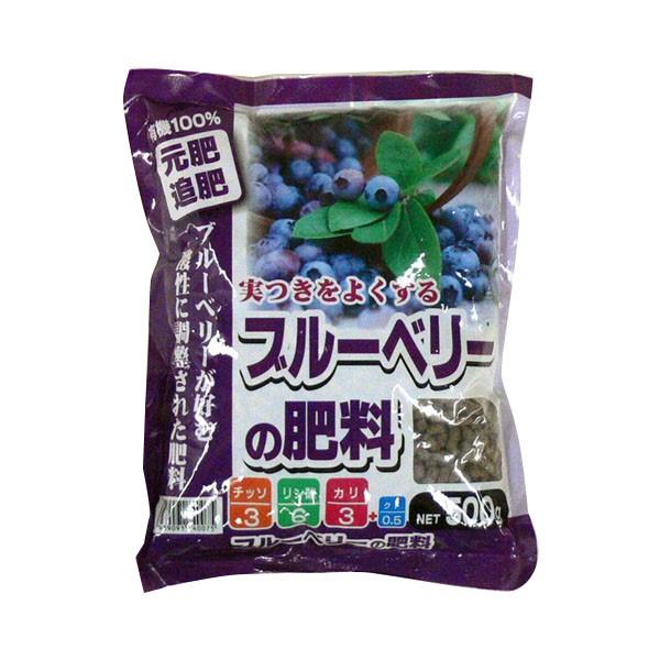 あかぎ園芸　ブルーベリーの肥料　500g　30袋　(4939091740075) 1730022