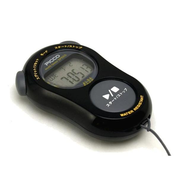 スポーツ時や学習時にも見やすく使いやすい♪ パーソナルタイプのストップウォッチ SEIKO ALBA PICCO セイコー アルバ ピコ マルチタイマースピード ストップウォッチ ブラック ADMF001 ■機能・スピード換算機能・スタート...