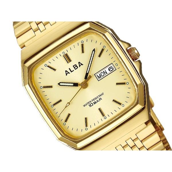 Seiko Alba セイコー アルバ スタンダード ねじロック式 メンズ 腕時計 ゴールド Aigt012 正規品 Aigt012 1more 通販 Yahoo ショッピング