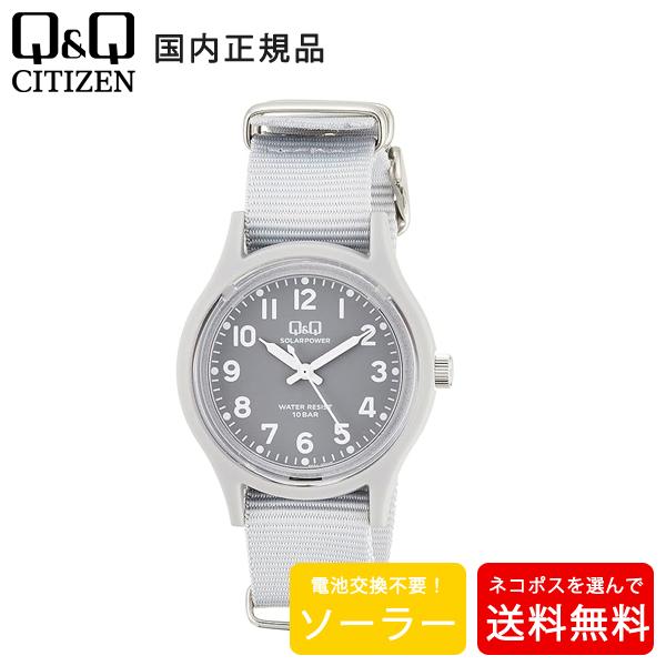 【ブランド名】 シチズンQ&amp;Q 【シリーズ名】 【商品番号】 E05A-004VK 【カラー】 グレー：E05A-004VK 【仕様】 ソーラー平均月差±20秒日本製ムーブメントフル充電後約3.5ヶ月裏蓋一体構造10気圧防水 【サイ...