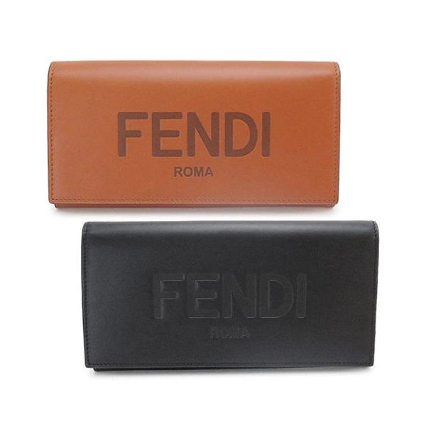 ついに再入荷 Fendi 二つ折り長財布 7m0264 Afcl レザー ロゴ 55 以上節約