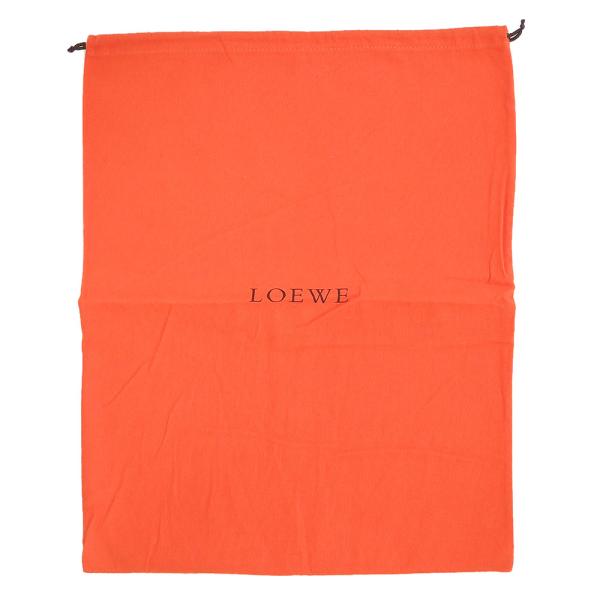 ロエベ LOEWE 保存袋 巾着袋 ブランド袋 ギフト プレゼント ラッピング オレンジ 39×49.5cm 【ブランド付属品】【メール便】
