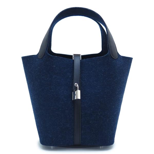 【新品・未使用】エルメス ビコタン ロック 22 MM ブルーロワイヤル HERMES （未使用 展示品）エルメス ピコタンロック 22 MM ハンドバッグ