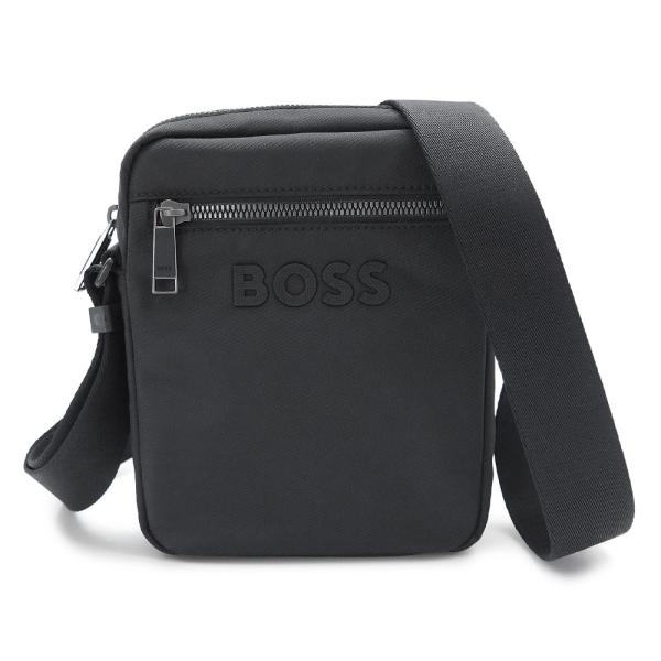 並行輸入品 ヒューゴボス HUGO BOSS ショルダーバッグ Catch 3.0_NS_Zip_NW 50567814 001 クロスボディバッグ ブラック 大谷翔平 愛用ブランド 2026年秋冬新作