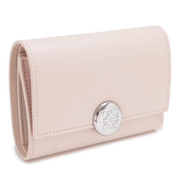 LOEWEロエベ 三つ折り財布 1pia_loewepebblesmwlt