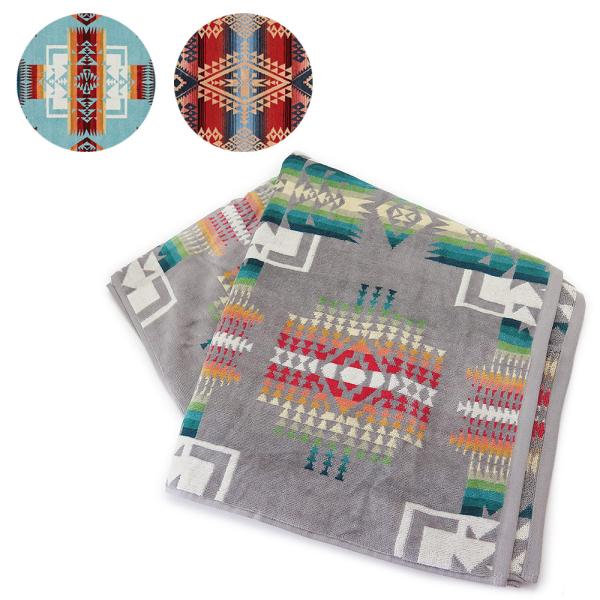 ペンドルトン バスタオル タオル 76.2×147cm ジャガード チーフジョセフ柄 コットンレディース メンズ ユニセックス ベビー キッズ ギフト プレゼント 誕生日 ポイント利用 爆買PENDLETON JACQUARD CHIEF ...