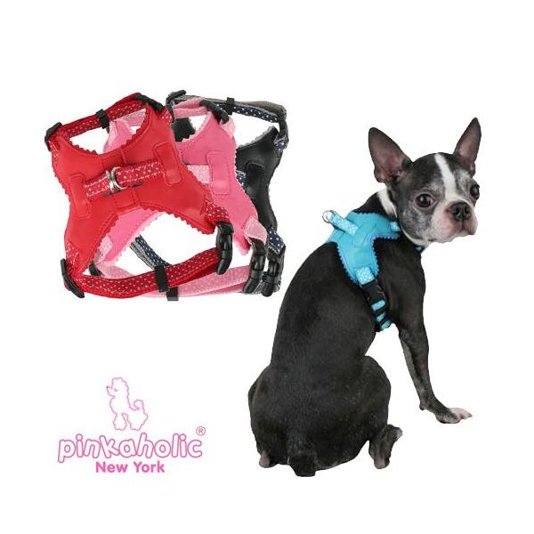 【在庫処分セール】ピンカホリック 犬 ハーネス NAHA-AH005 ペット用胴輪 PINKAHOLIC ボーン ハーネス メール便発送 ポイント利用 爆買