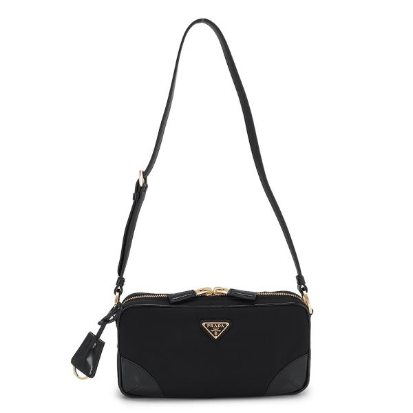 PRADA ショルダーバッグ ・ポシェット/ブラック PRADA プラダ ナイロン ミニバッグ (PRADA/ショルダーバッグ