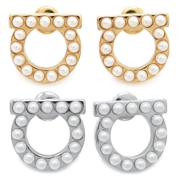 フェラガモ ピアス レディース 760125 スタッドピアス アクセサリー  