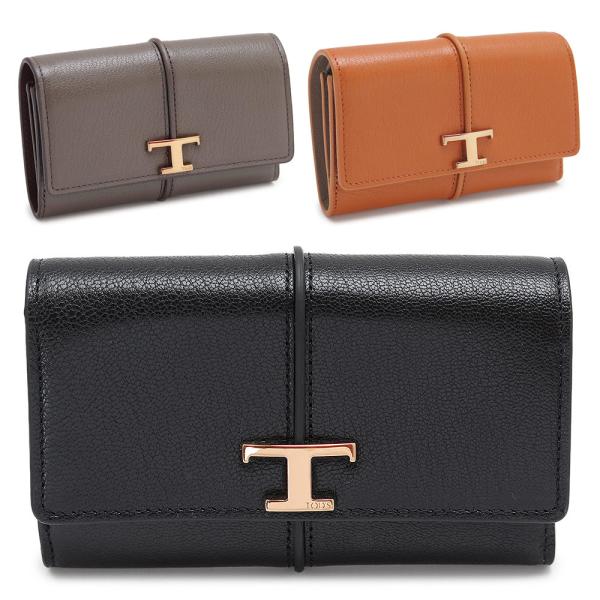 TOD'S トッズ 折財布 レディース Tタイムレス XAWTSKB3300TLS 三 TOD'S トッズ 折財布 レディース Tタイムレス XAWTSKB3300TLS 三