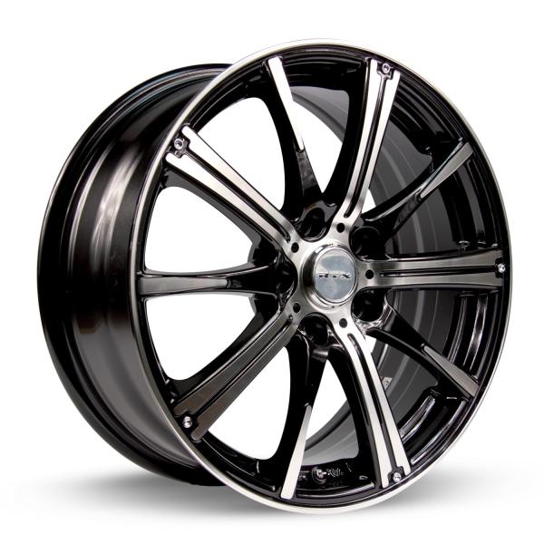 【並行輸入品】RTX Spark、14X5.5、4X100、38、73.1、ブラック加工081042。 SPARK, 14X5.5, 4X100