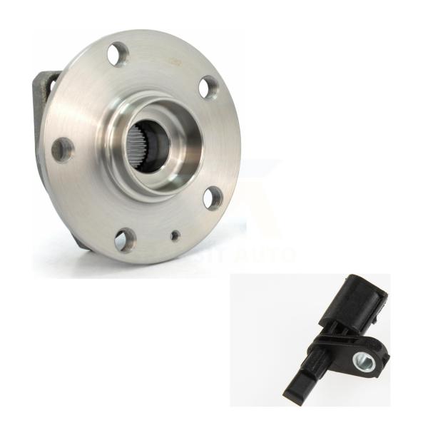 【並行輸入品】Transit Auto Front Wheel Hub Bearing And ABS Sensor Kit Replacem