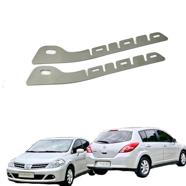 【並行輸入品】フロントバンパー修理メタルプレート 日産バーサ2007 2012用 TIF REPMUB Front Bumper Repair