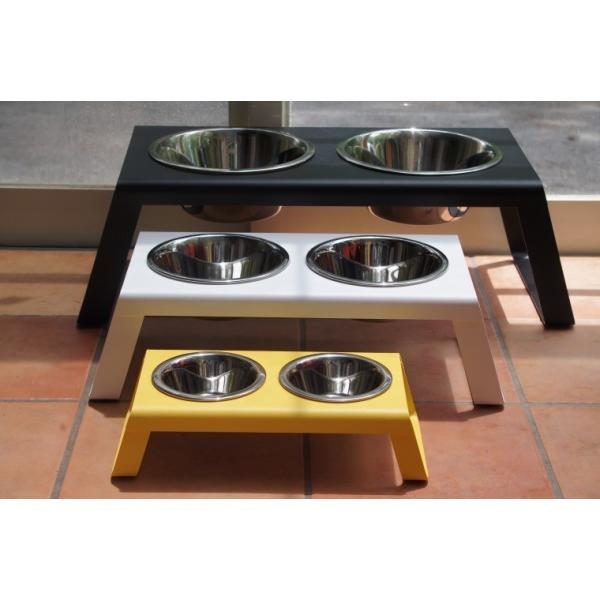 MiaCara】【ミアカラ】・フードボール 【Desco】犬用食器台 Lサイズ