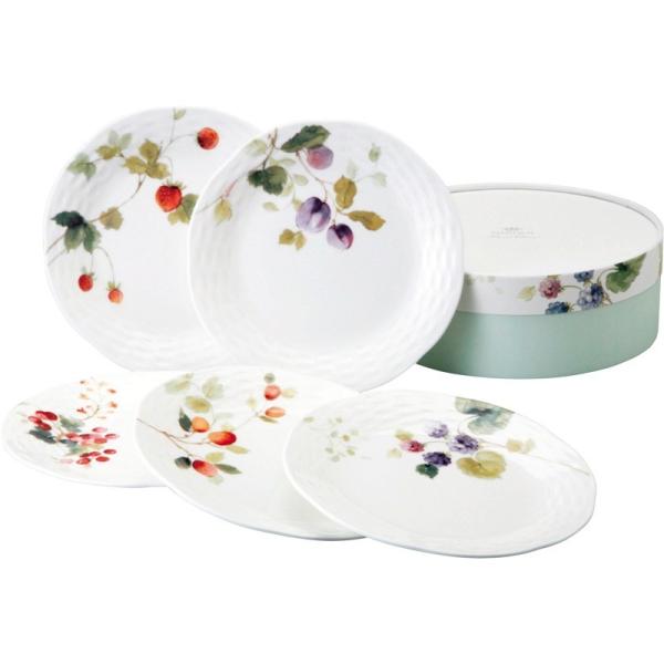 ナルミ ルーシーガーデンプレート5枚セット