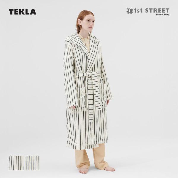 【関税込み】Tekla グリーン Terry Hooded バスローブ 関税込み】Tekla グリーン Terry Hooded バスローブ Tekla