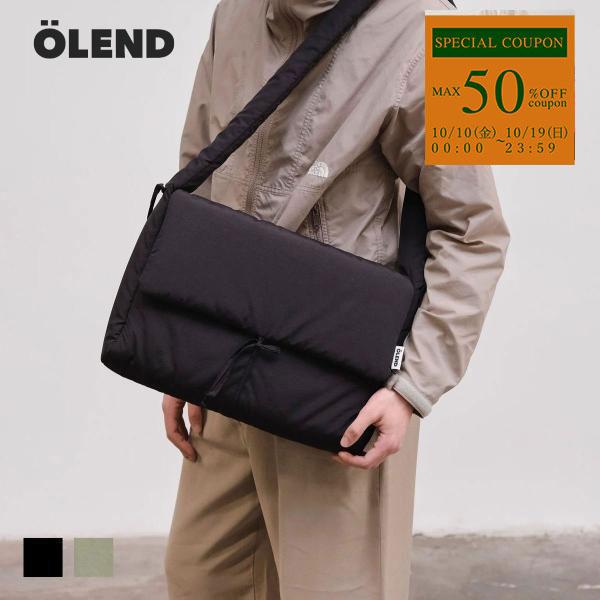OLEND BACKPACKS ブラック ショルダーバッグ OLEND オレンド ショルダーバッグ MICRO ONA SOFT BAG マイクロ