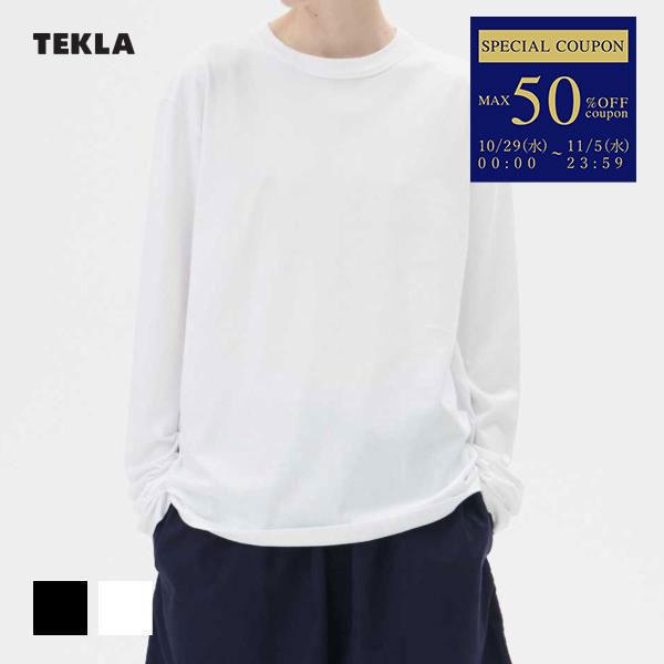 TEKLA 正規販売店 テクラ Tシャツ 長袖 カットソー クルーネック