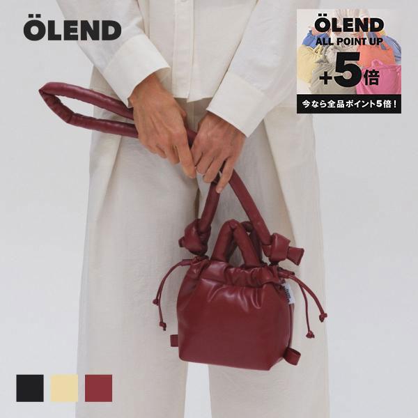 【美品】OLEND ONA VEGAN LEATHER ショルダーバッグ 黒 OLEND】Onaヴィーガンレザーショルダーバッグ☆国内発関税込