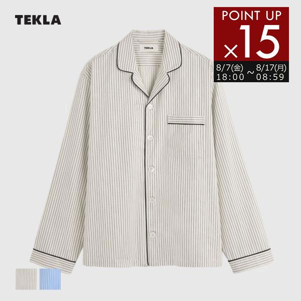 TEKLA（テクラ） 正規販売店 パジャマ 長袖シャツ メンズ レディース