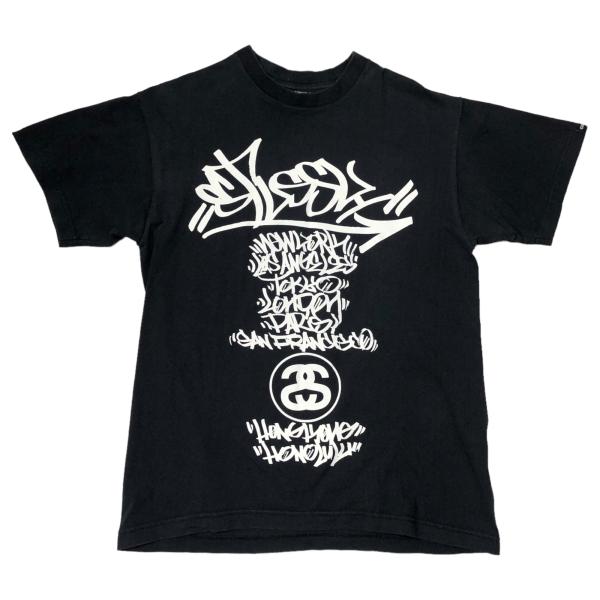 STUSSY(ステューシー) 90's~00's VINTAGE world tour 筆記体 T STUSSY(ステューシー) 90's~00's VINTAGE world tour 筆記体 T