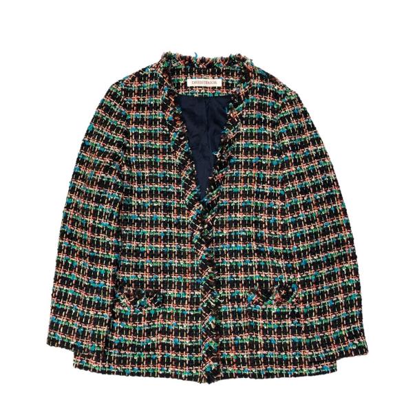 DRESSTERIOR(ドレステリア) ツイード フリンジ ジャケット 085 DRESSTERIOR(ドレステリア) ツイード フリンジ ジャケット 085