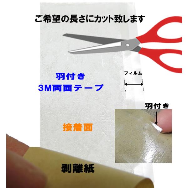 白い両面テープ 三角形カット 両面接着テープ 三角カット 80枚入 (100円ショップ 100円均一