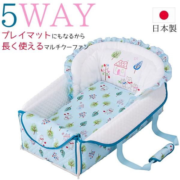 バッグdeクーファン フォレストフレンズ サックス ベビークーハン ベビークーファン バックdeクーハン Bag De クーファン かご カゴ クーハン フジキ Bag17 赤ちゃん布団専門店bebino 通販 Yahoo ショッピング