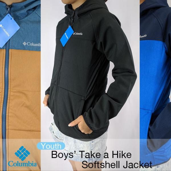 【SALE】8,990円→5,800円 コロンビア ジャケット キッズ Columbia Boys’ Take a Hike Softshell Jacket 19新作 ナイロン ジャケット