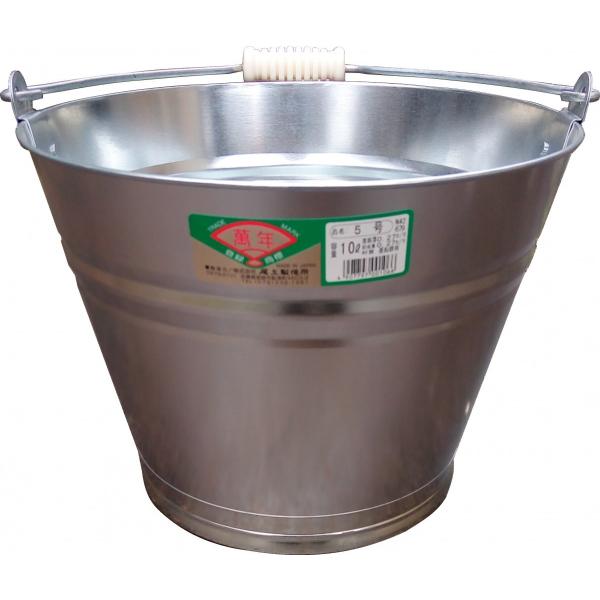 萬年  トタンバケツ 10L